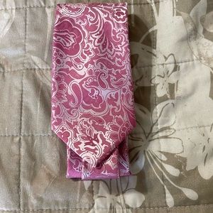 Pink necktie